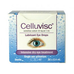 Celluvisc Eye Drops Pkt30