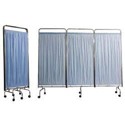 Privacy Screen with Wheels