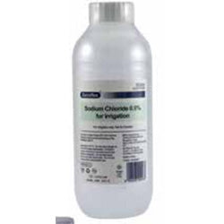 Sodium Chloride For Irrigation (Saline) 500ml Bottle