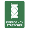 Emergency Stretcher Sign 300mm x 225mm Poly