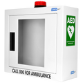 Alarmed AED Cabinet with Strobe Light
