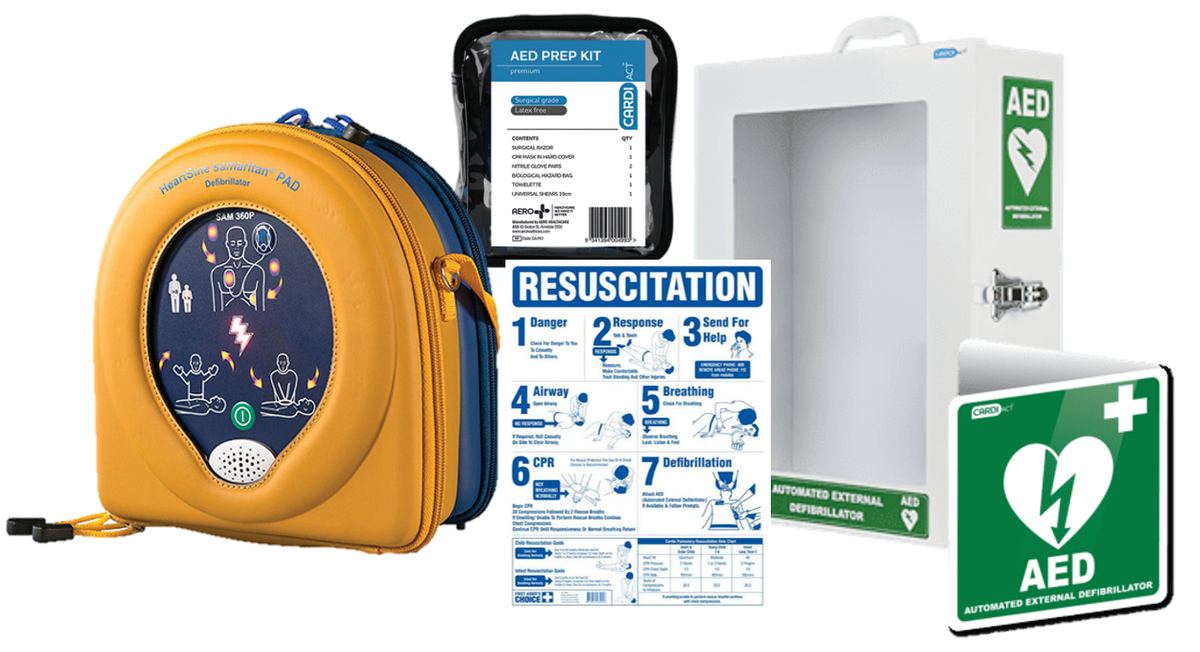Heartsine Samaritan 500P Semi Automatic Defibrillator (CPR Advisor)