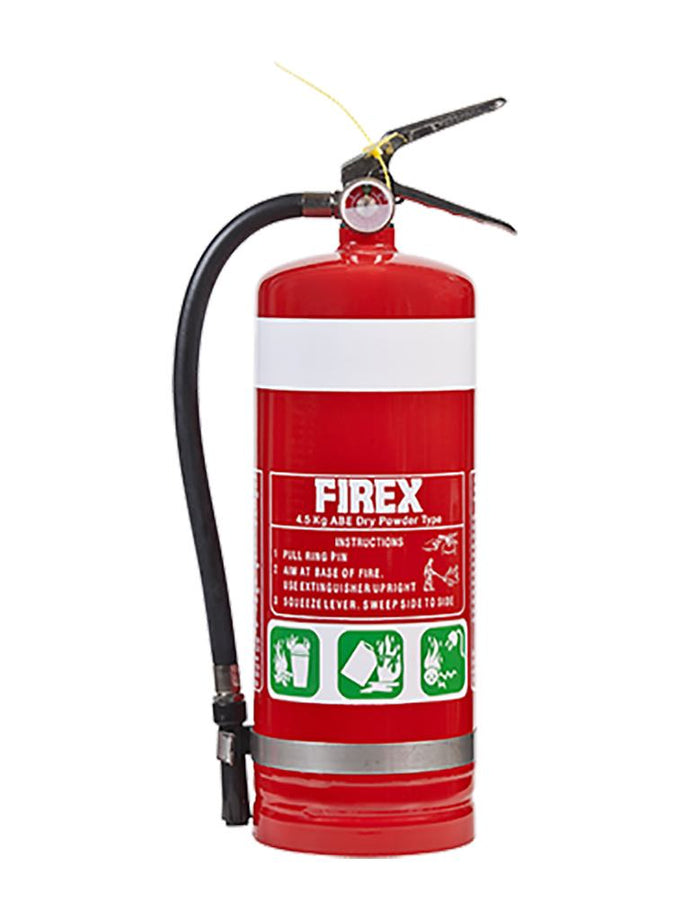ABE Dry Powder Fire Extinguisher 4.5kg + Wall Bracket